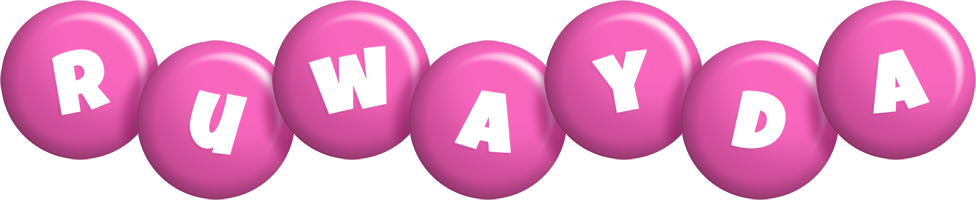 Ruwayda candy-pink logo