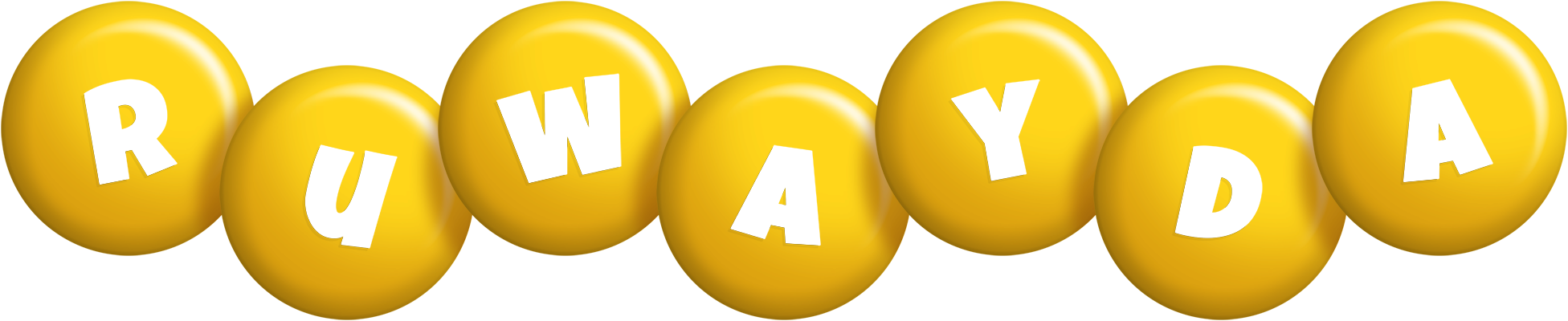 Ruwayda candy-yellow logo