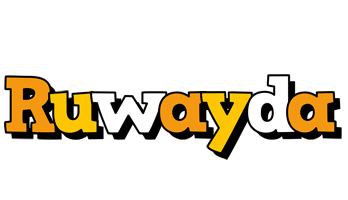 Ruwayda cartoon logo