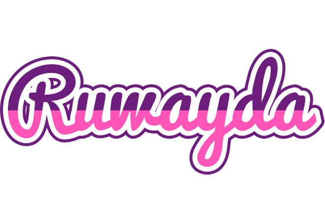 Ruwayda cheerful logo