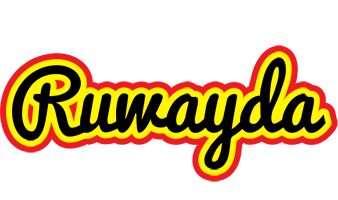 Ruwayda flaming logo