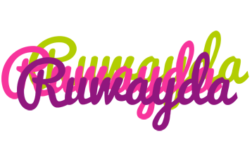 Ruwayda flowers logo