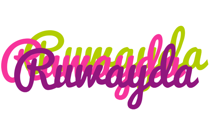 Ruwayda flowers logo