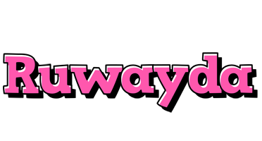 Ruwayda girlish logo