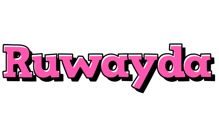 Ruwayda girlish logo