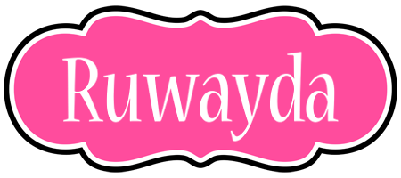 Ruwayda invitation logo