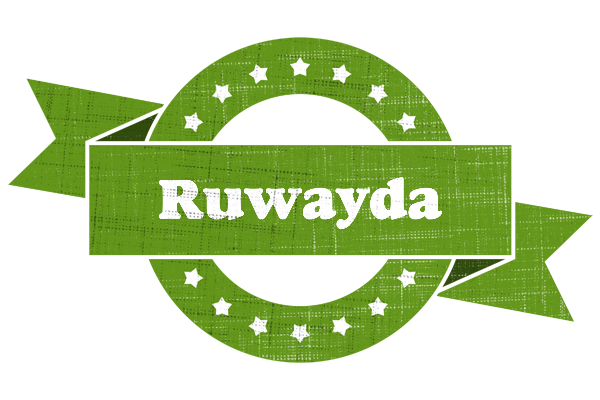 Ruwayda natural logo