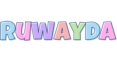 Ruwayda pastel logo