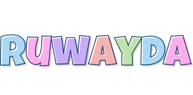 Ruwayda pastel logo