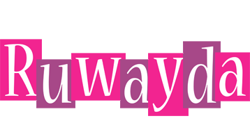 Ruwayda whine logo