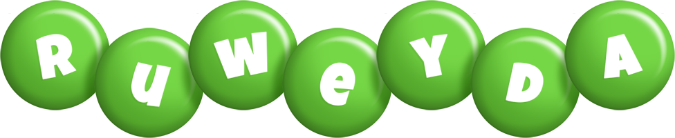 Ruweyda candy-green logo