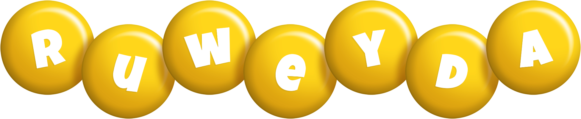 Ruweyda candy-yellow logo