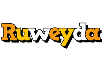 Ruweyda cartoon logo