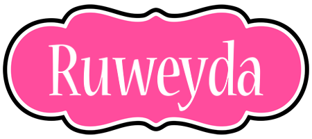 Ruweyda invitation logo