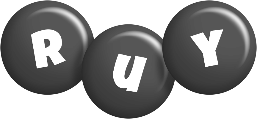 Ruy candy-black logo