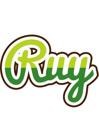 Ruy golfing logo