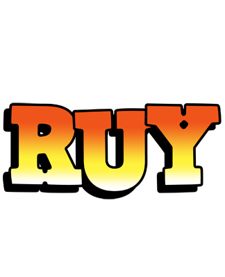 Ruy sunset logo