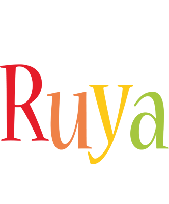 Ruya birthday logo
