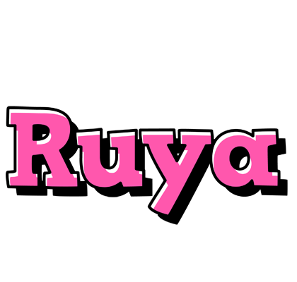 Ruya girlish logo