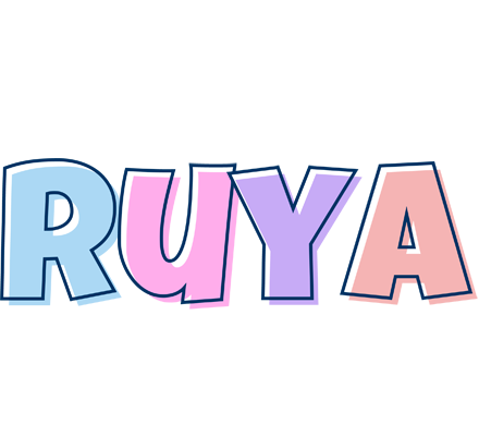 Ruya pastel logo