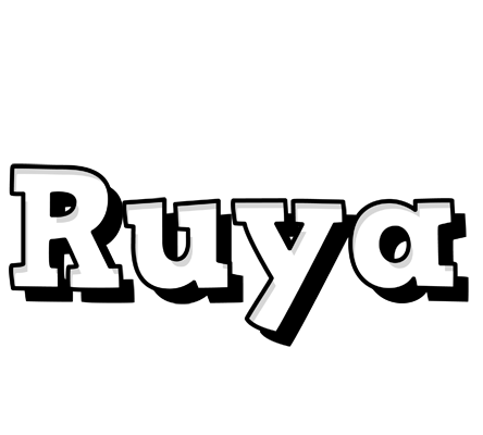 Ruya snowing logo
