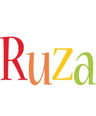 Ruza birthday logo
