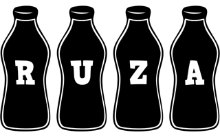 Ruza bottle logo