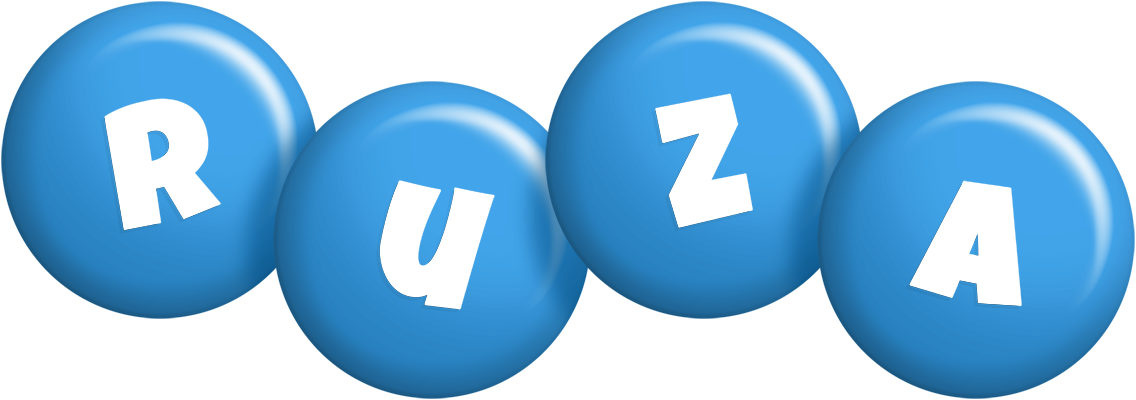 Ruza candy-blue logo