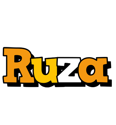 Ruza cartoon logo