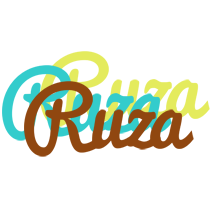 Ruza cupcake logo