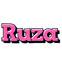 Ruza girlish logo