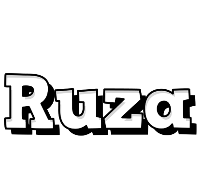 Ruza snowing logo