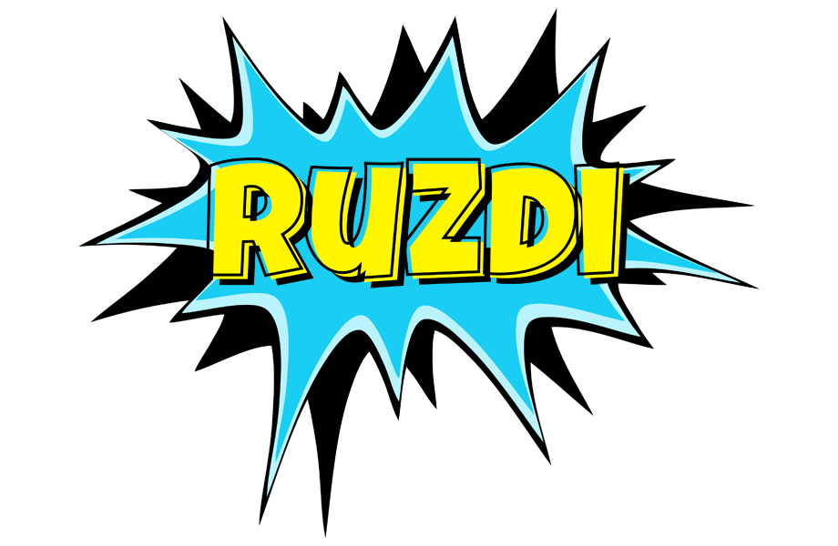 Ruzdi amazing logo