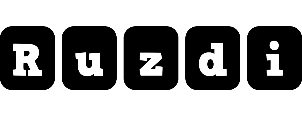 Ruzdi box logo