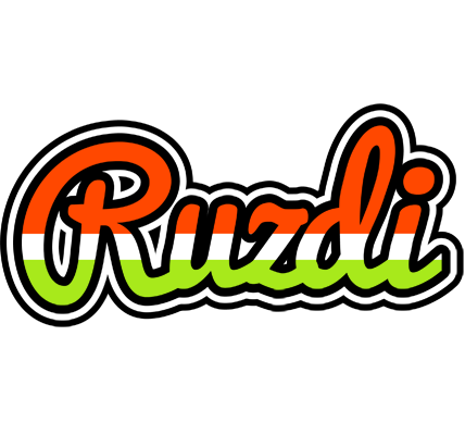 Ruzdi exotic logo