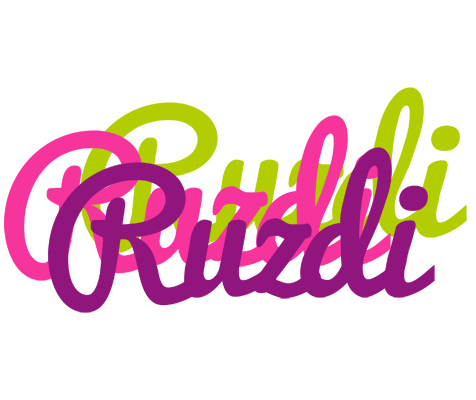 Ruzdi flowers logo