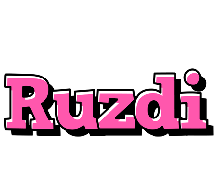 Ruzdi girlish logo