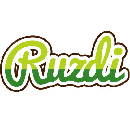 Ruzdi golfing logo
