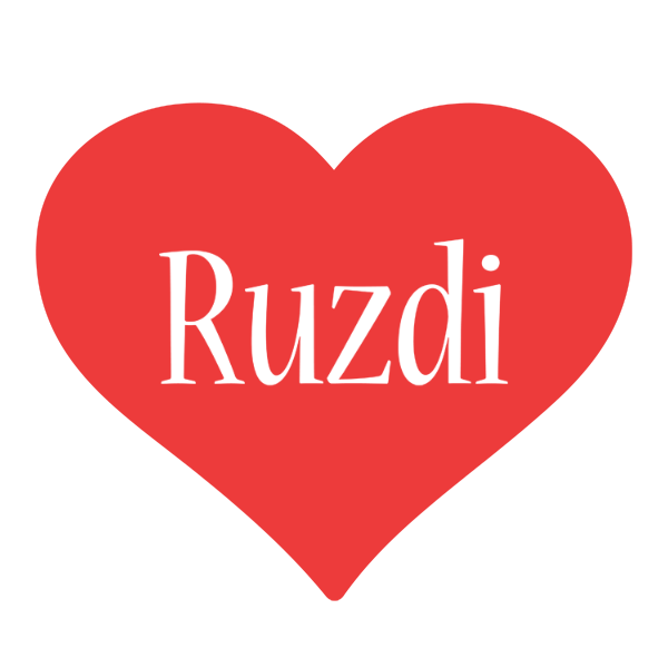 Ruzdi love logo