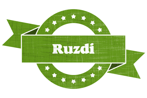 Ruzdi natural logo