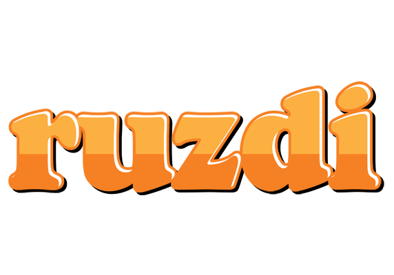 Ruzdi orange logo