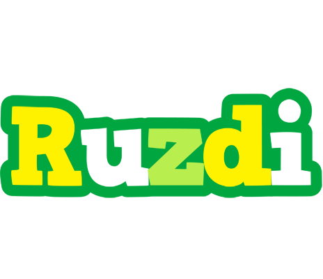 Ruzdi soccer logo