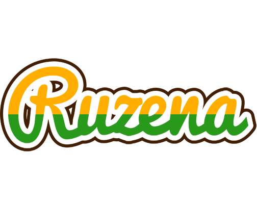 Ruzena banana logo