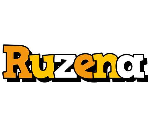 Ruzena cartoon logo