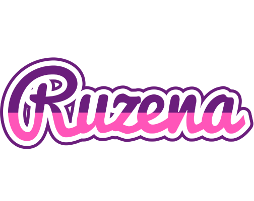Ruzena cheerful logo