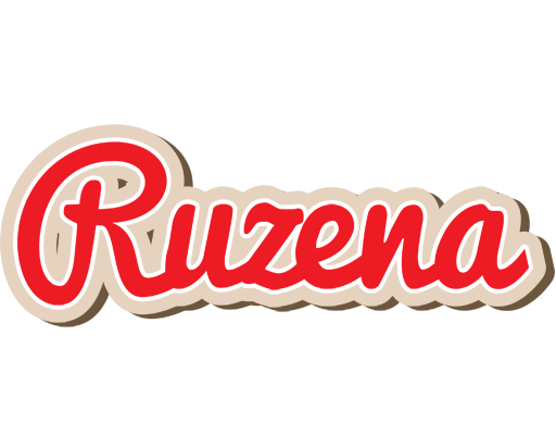 Ruzena chocolate logo