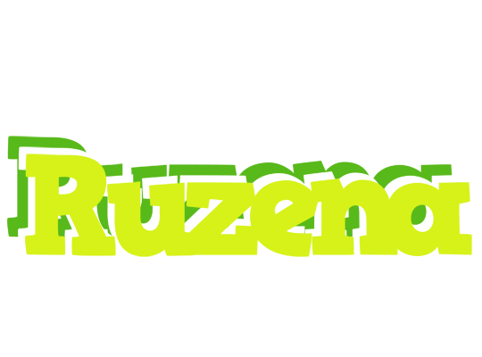 Ruzena citrus logo