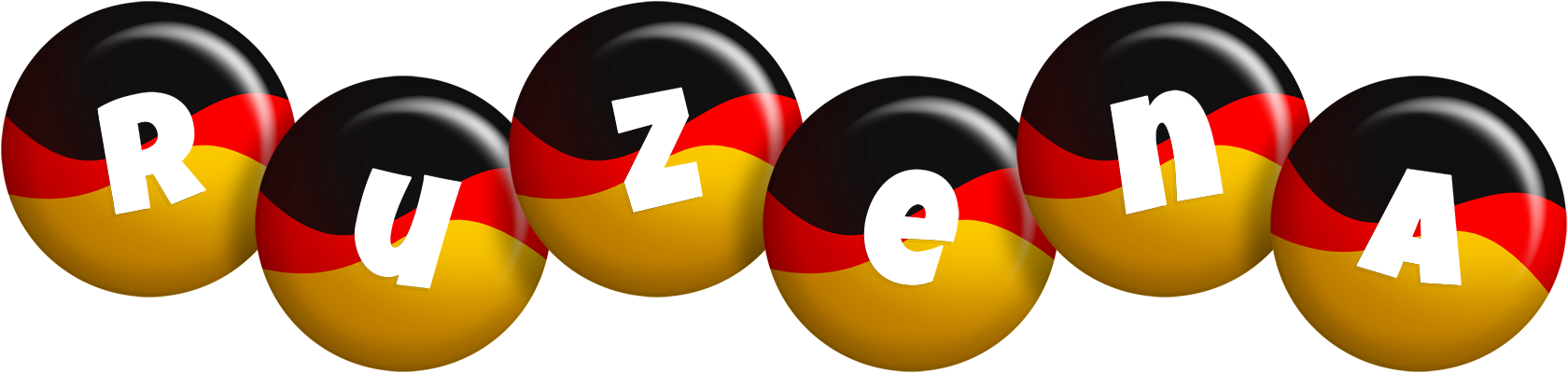 Ruzena german logo