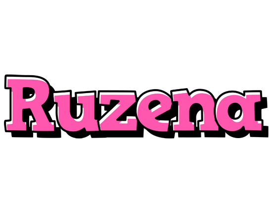 Ruzena girlish logo