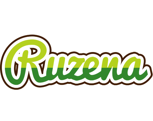 Ruzena golfing logo